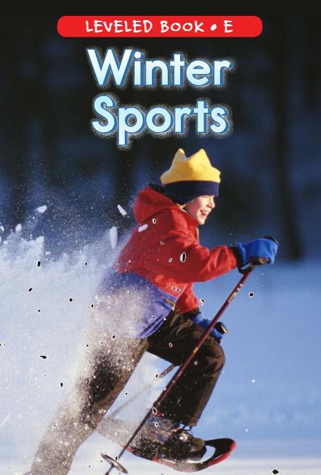 《Winter Sports》RAZ分级英语绘本pdf资源免费下载