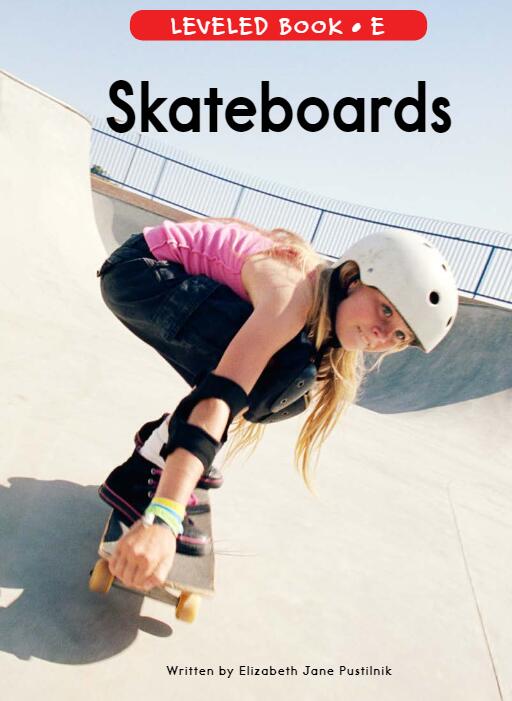 《Skateboards》RAZ分级英语绘本pdf资源免费下载