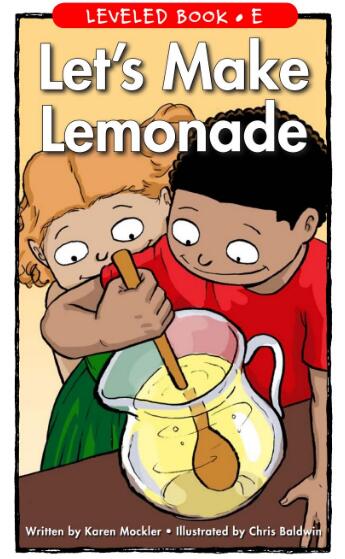 《let's make lemonade》raz分级绘本pdf资源下载