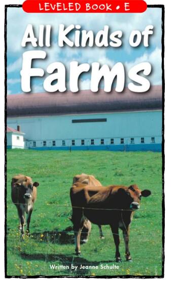 《All Kinds of Farms》绘本pdf资源及中文翻译