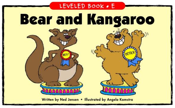 《Bear and Kangaroo》RAZ分级阅读绘本pdf资源下载