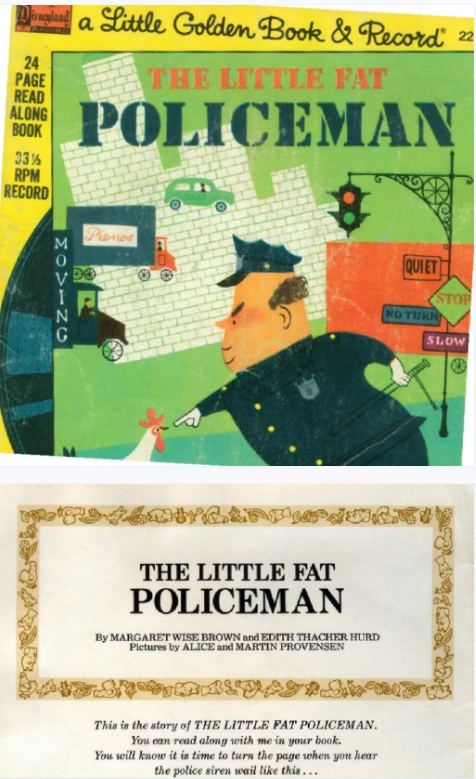 The Little Fat Policeman英文绘本故事PDF+MP3百度云下载