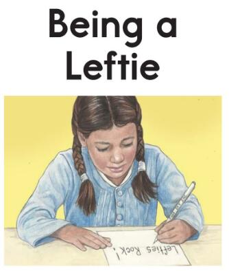 《Being a Leftie》ra绘本翻译及pdf资源下载