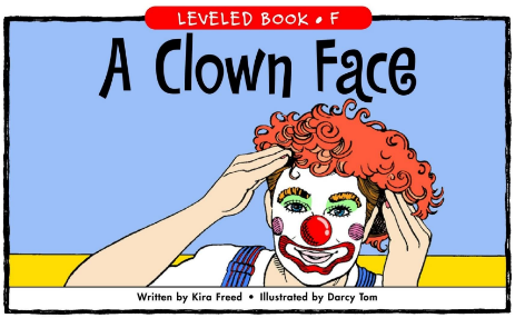 A Clown Face绘本电子版+音频百度网盘免费下载