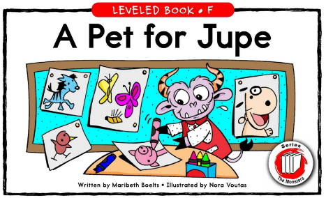 A Pet for Jupe绘本电子版+音频百度网盘免费下载