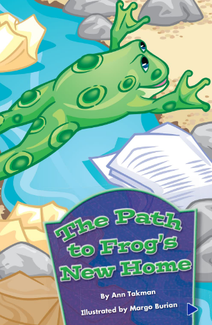 培生pearson读物The Path to Frog's New Home绘本电子版资源免费下载