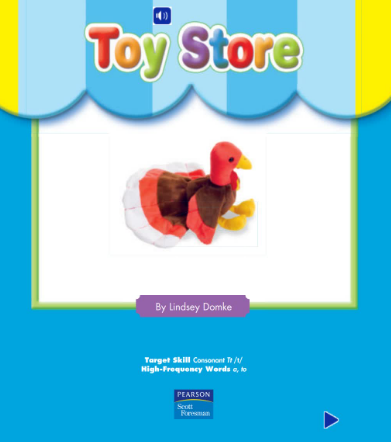 培生pearson读物Toy Store绘本电子版资源免费下载