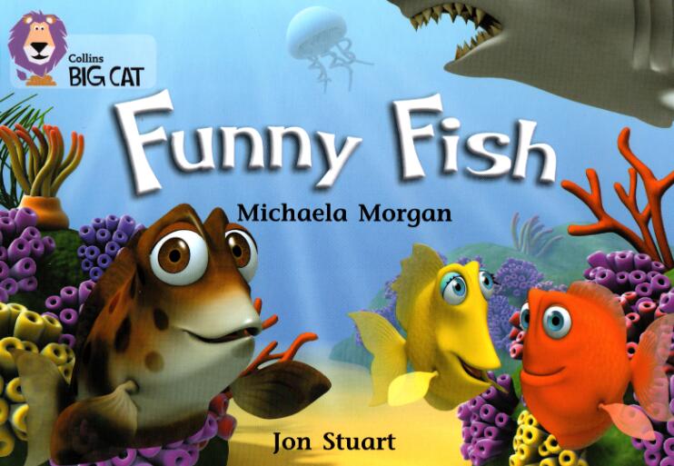 《funny fish》大猫英语分级绘本pdf资源免费下载